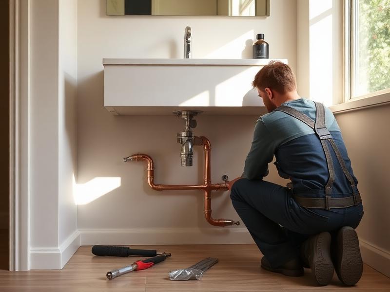 Kitchen and bathroom plumbing